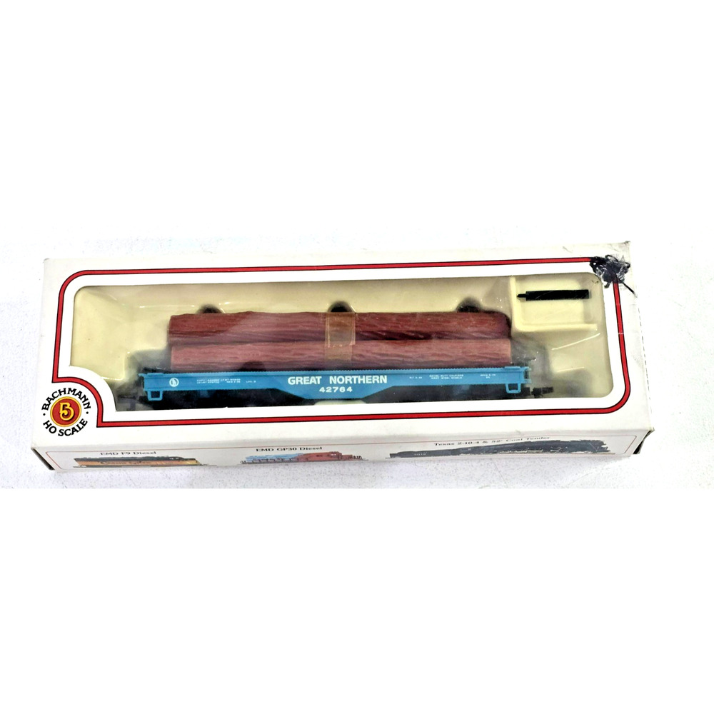 Bachmann HO Scale Great Northern Log Hauler Train Car